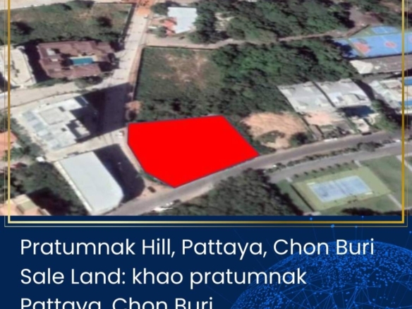 Land for Sale – Khao Phratamnak, Pattaya, Chonburi Province