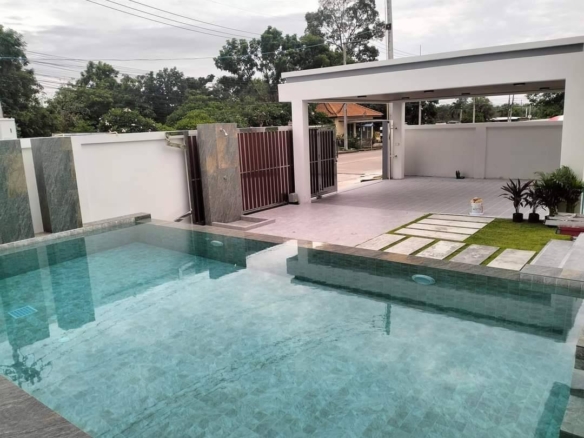 For Sale: Newly Built Pool Villa, 3BR, 119 sq.wah  in Pattaya