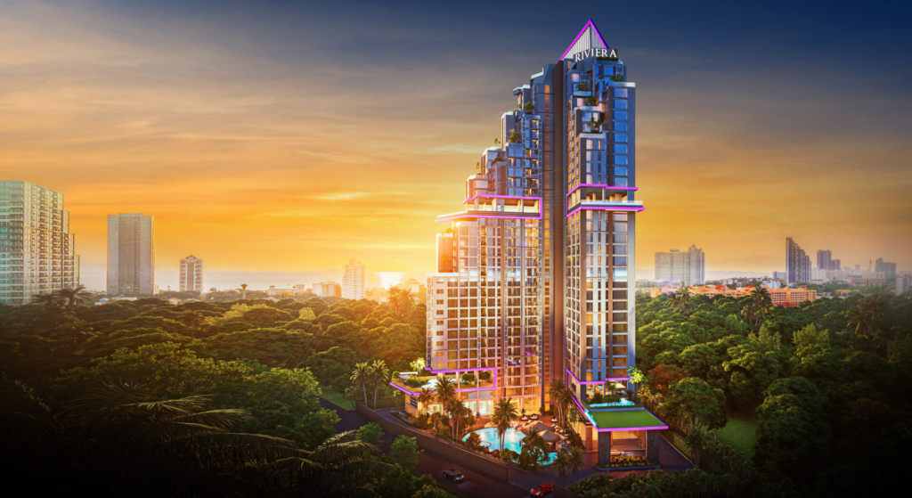 The riviera santa monica pattaya na jomtien new project siam glow