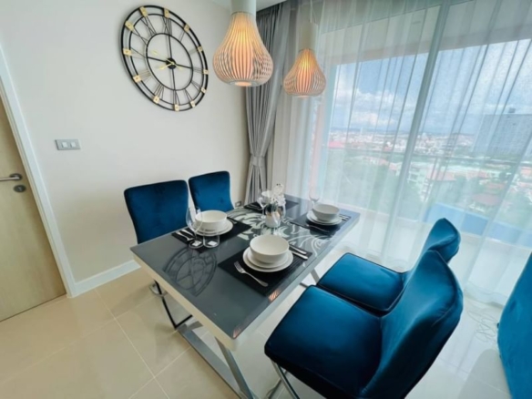 Large Newly Condo 2 Bed, 2 Bath 72.01 sqm. @ Grand Caribbean Condo Resort Pattaya 