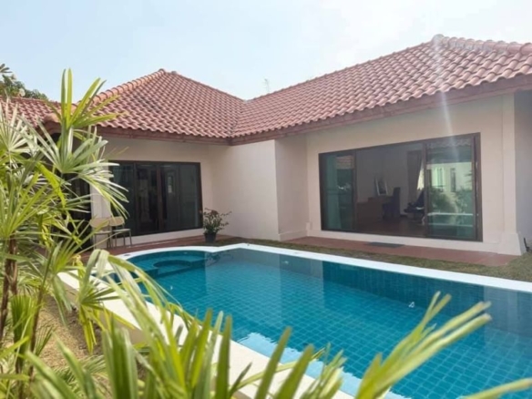 Charming Single Detached Pool Villa 3 Bed, 3 Bath 119.1 sqw. @ Balina Village 2 Huai Yai  