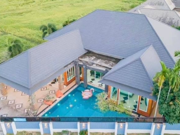 Large And Airy Pool Villa 4 Bed, 4 Bath 191  SQW. @ Huai Yai, Pattaya