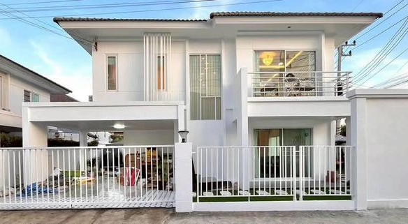 A Beautiful 2 – Storey Detached House 3 Bed, 2 Bath 57.1 SQW. @ Pruksa Nara Village