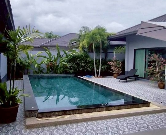 Nice Location Pool Villa 3 Bed, 3 Bath 144 SQW. @ Baan Pattaya 6, Huai Yai