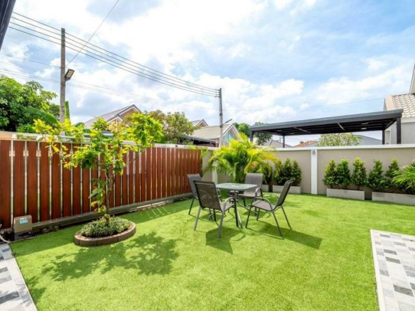 A brand New Detached House 3 Bed, 3 Bath 61.7 SQW. @ Siam Country Club Soi 18
