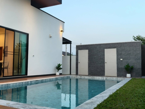 Newly Built Pool Villa 4 Bed, 3 Bath 92 SQW.@ Mab Prachan Reservoir