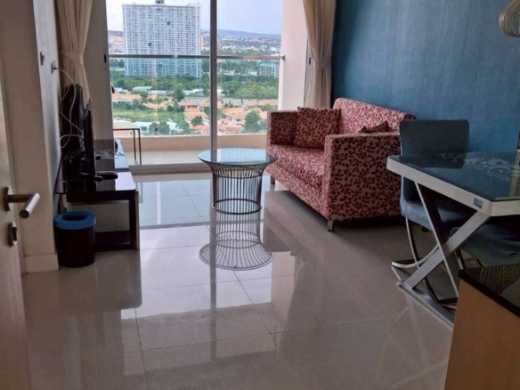 Panoramic Pool View 1 Bed, 1 Bath 37 SQM. @ Grand Caribbean