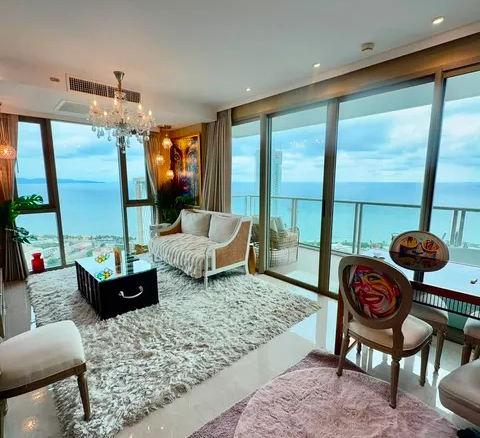 Luxourious Condo 2 Bed, 2 Bath 54.78 SQM. @ Riviera Ocean Drive