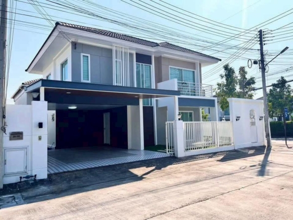 A 2 – Story Detached House1 Bed, 1 Bath 48 SQM. @ Pruksa Nara Chaiyapruek 2 Village