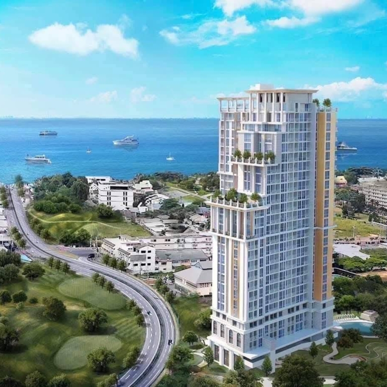 Convenient Access Condo 1 Bed, 1Bath 32 SQM. @ The Empire Tower Pattaya