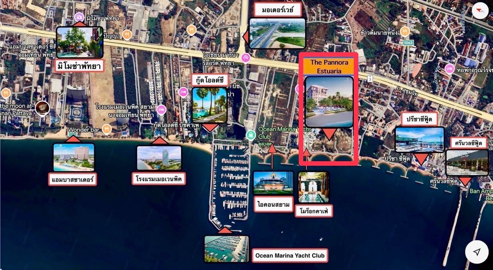 Brand-New Condo 1 Bed, 1 Bath 53 SQM. @ The Panora Estuaria