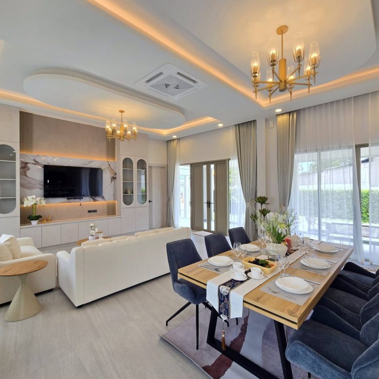 Luxury Pool Villa 4 Bed, 4 Bath 130 SQW. @ Soi Pornprapha Nimit 19