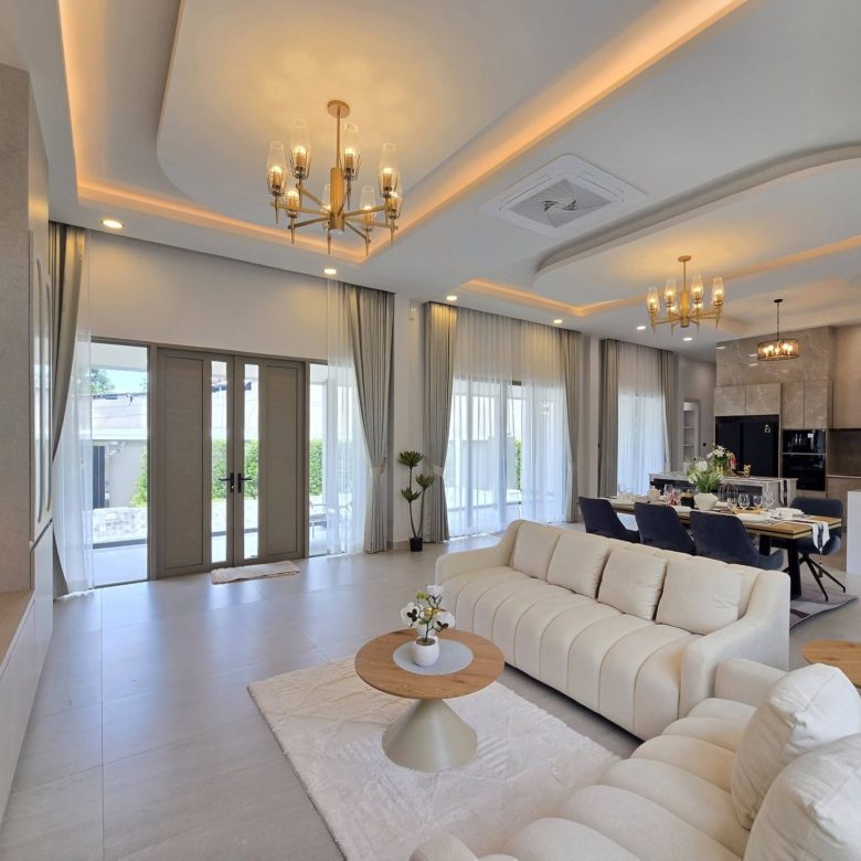 Luxury Pool Villa 4 Bed, 4 Bath 130 SQW. @ Soi Pornprapha Nimit 19