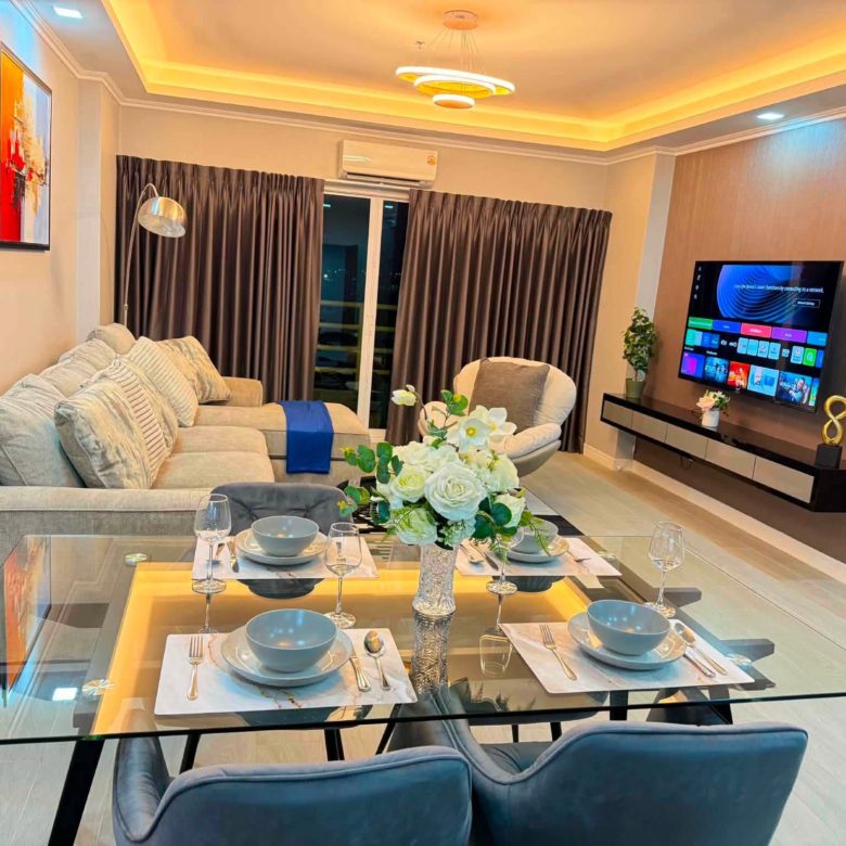 Attractive Condo 2 Bed, 1 Bath 96 SQW.@ View Talay 5D