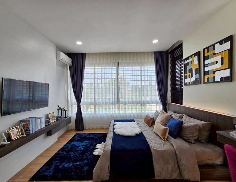 Detached House 2-Story 4 Bed, 4 Bath 57.5 SQW.@ Huai Yai Soi K9