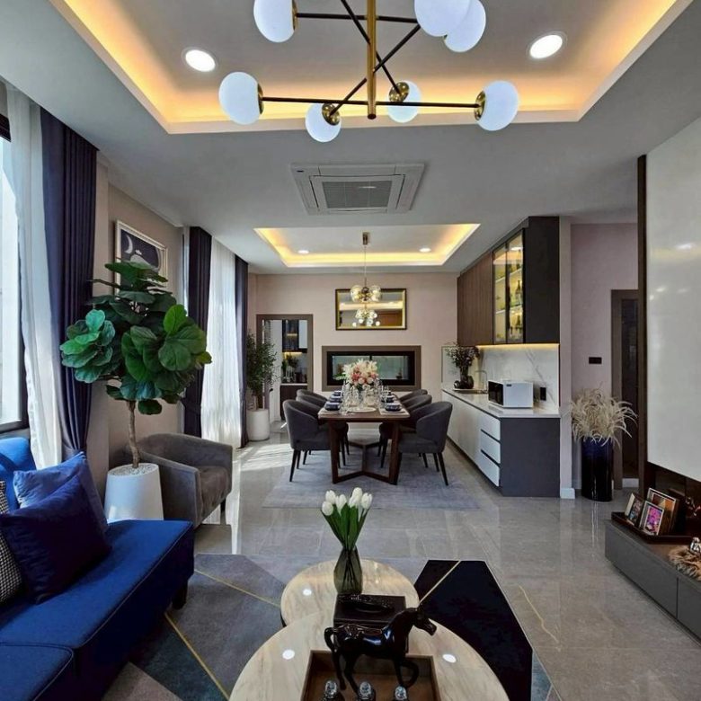 Detached House 2-Story 4 Bed, 4 Bath 57.5 SQW.@ Huai Yai Soi K9
