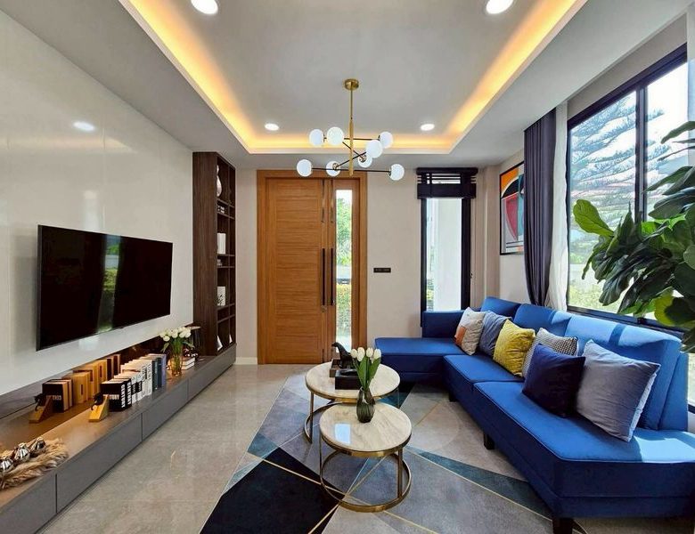Detached House 2-Story 4 Bed, 4 Bath 57.5 SQW.@ Huai Yai Soi K9