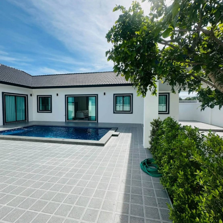 For Sale :Brand new corner pool villa @ Thung Klom-Tal Man