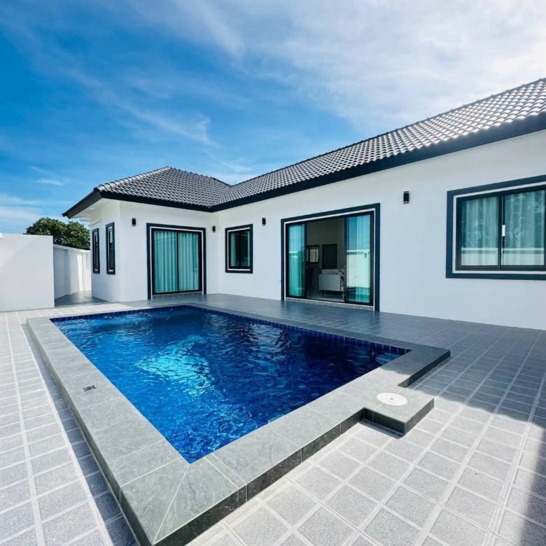 For Sale :Brand new corner pool villa @ Thung Klom-Tal Man