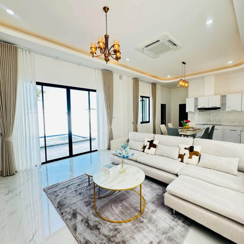 For Sale :Brand new corner pool villa @ Thung Klom-Tal Man