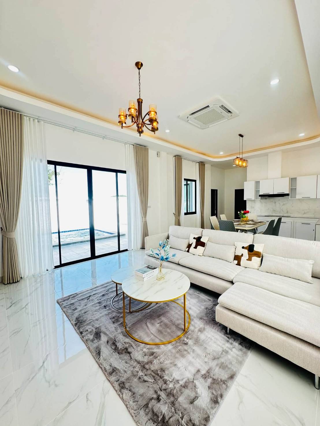 For Sale :Brand new corner pool villa @ Thung Klom-Tal Man