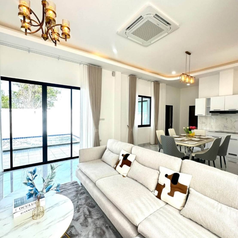 For Sale :Brand new corner pool villa @ Thung Klom-Tal Man