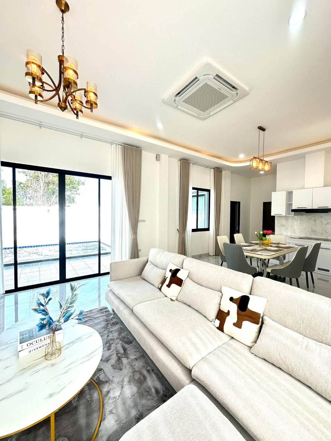 For Sale :Brand new corner pool villa @ Thung Klom-Tal Man