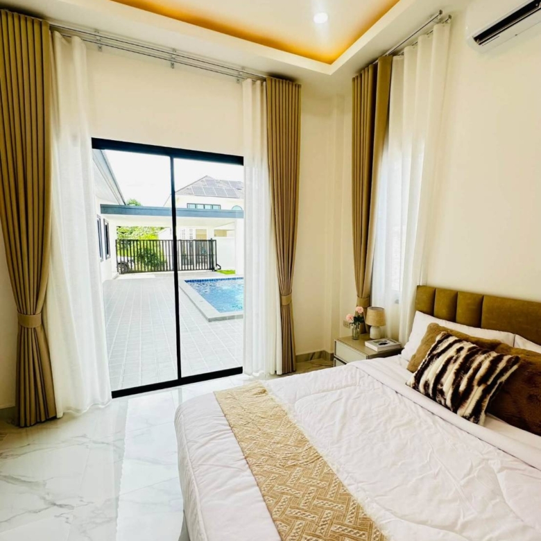 For Sale :Brand new corner pool villa @ Thung Klom-Tal Man