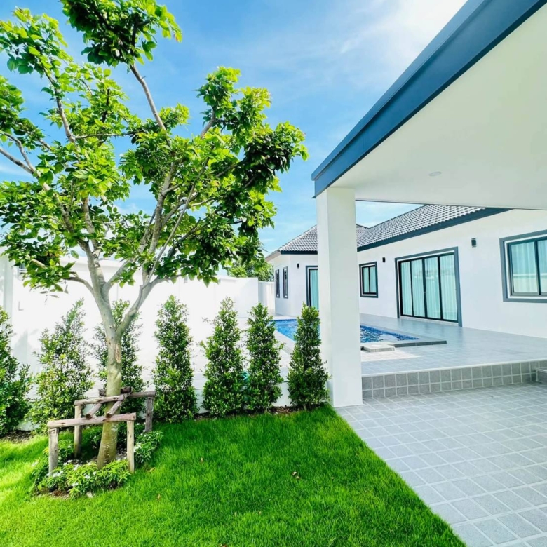 For Sale :Brand new corner pool villa @ Thung Klom-Tal Man