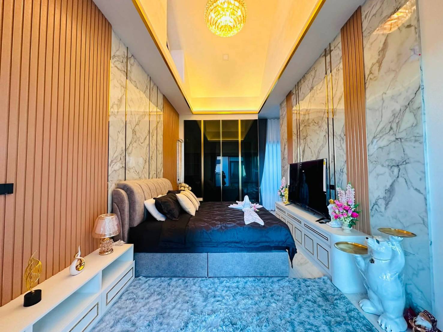 For Sale : Luxury Modern Pool Villa near Mabprachan Reservoir @ Pong – Pattaya