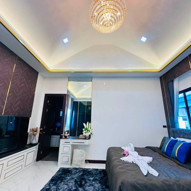For Sale : Luxury Modern Pool Villa near Mabprachan Reservoir @ Pong – Pattaya