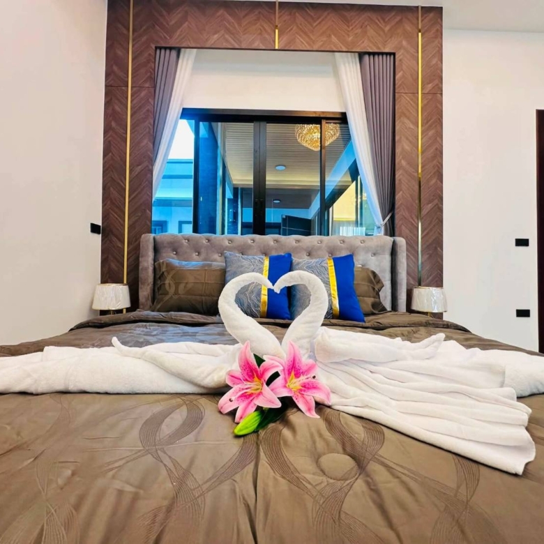 For Sale : Luxury Modern Pool Villa near Mabprachan Reservoir @ Pong – Pattaya