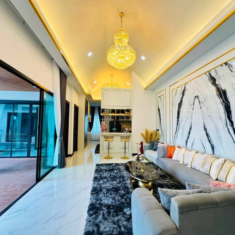 For Sale : Luxury Modern Pool Villa near Mabprachan Reservoir @ Pong – Pattaya