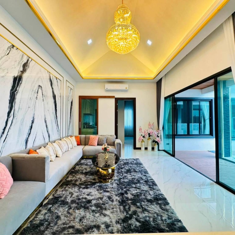 For Sale : Luxury Modern Pool Villa near Mabprachan Reservoir @ Pong – Pattaya
