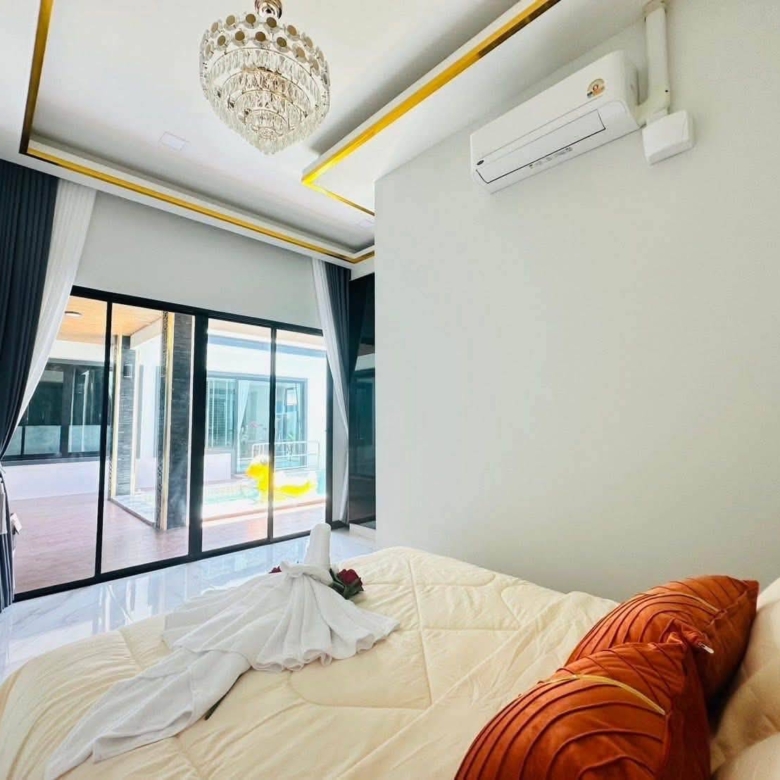 For Sale : Luxury Modern Pool Villa near Mabprachan Reservoir @ Pong – Pattaya