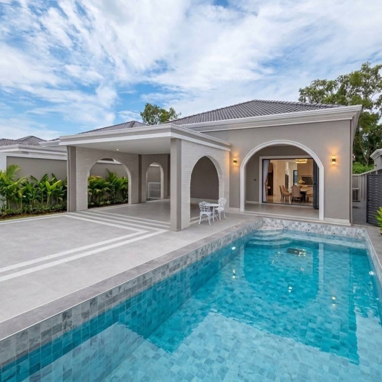 For Sale : Pre-sale Newly Built Pool Villa @Soi Siam Villa Club