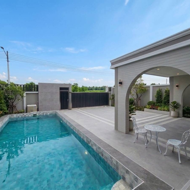 For Sale : Pre-sale Newly Built Pool Villa @Soi Siam Villa Club