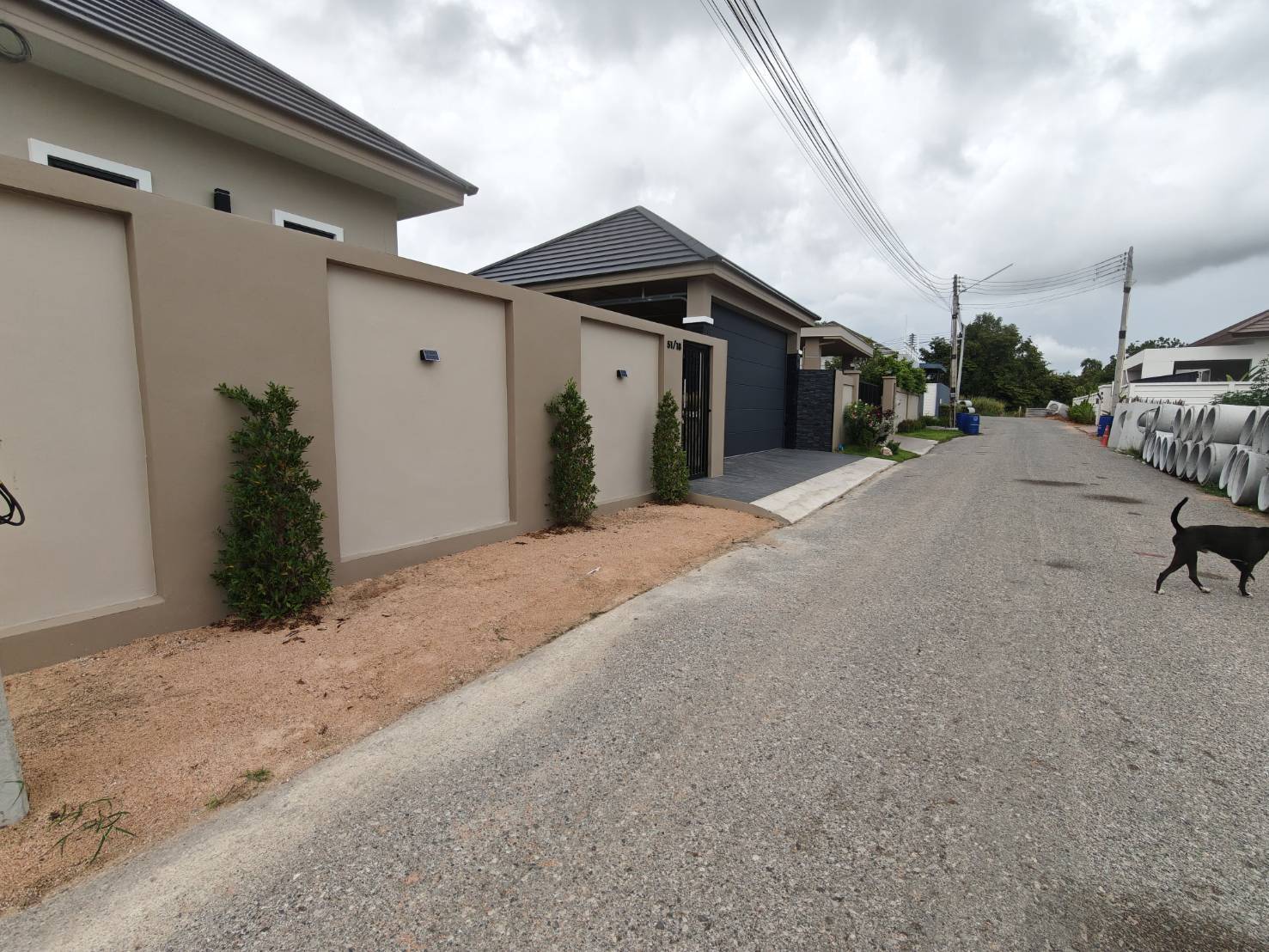 For Sale : Newly built detached house on a spacious plot @Pong – Mabprachan