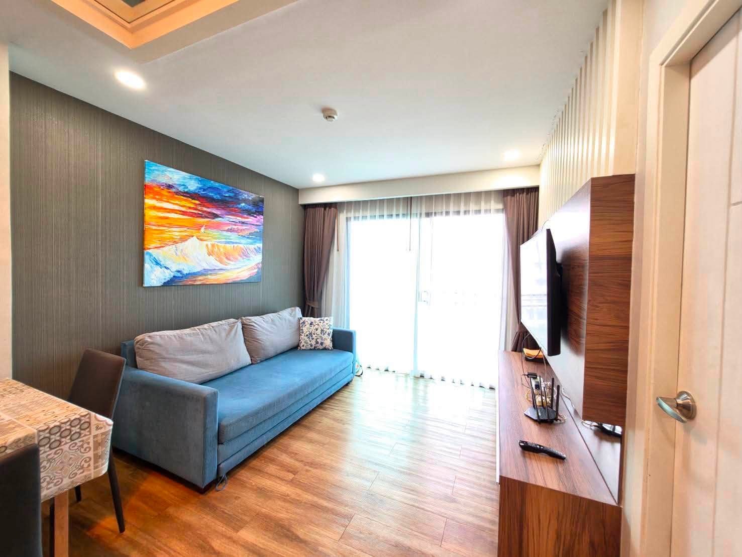 Nice & Peaceful Condo 2 Bed, 2 Bath 62.92 SQM. @ Dusit Grand Park 1