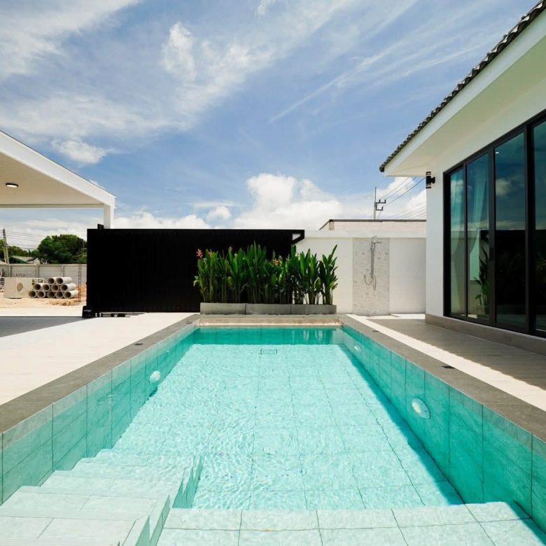 Detached Pool Villa 3 Bed, 4 Bath 100 SQW.@ Huay Yai