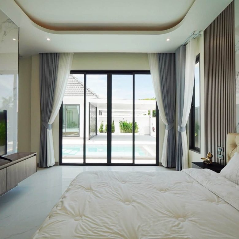 Detached Pool Villa 3 Bed, 4 Bath 100 SQW.@ Huay Yai