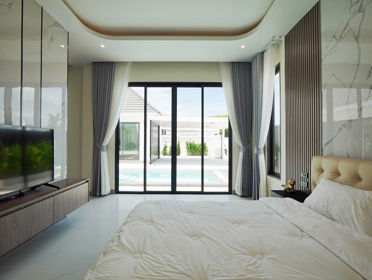 Detached Pool Villa 3 Bed, 4 Bath 100 SQW.@ Huay Yai
