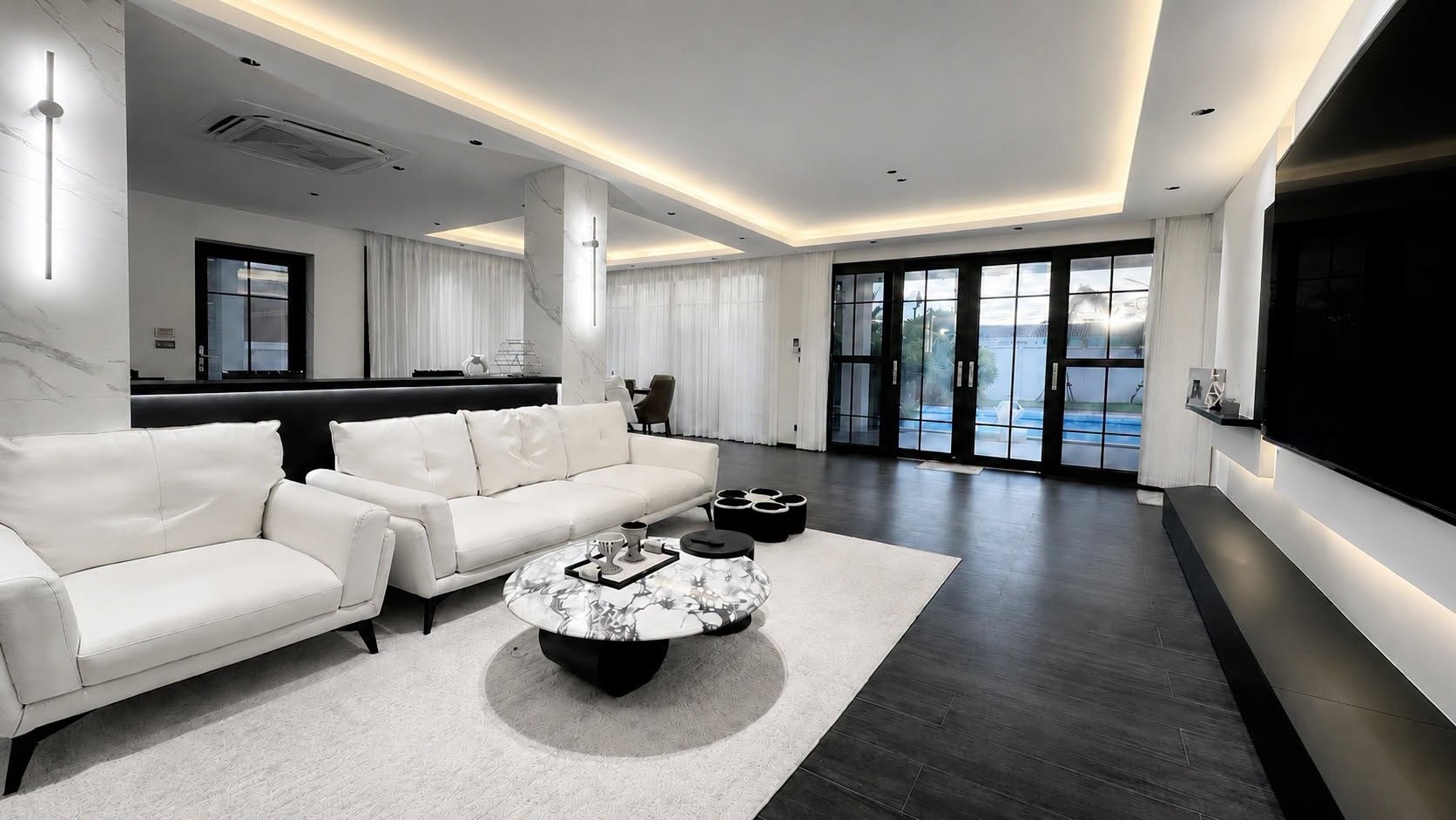 Spacious 2-Story Detached Pool Villa 5 Bed, 6 Bath 177.4 SQW. @ Pattaya Park Hill Village (Nong Yai 2)