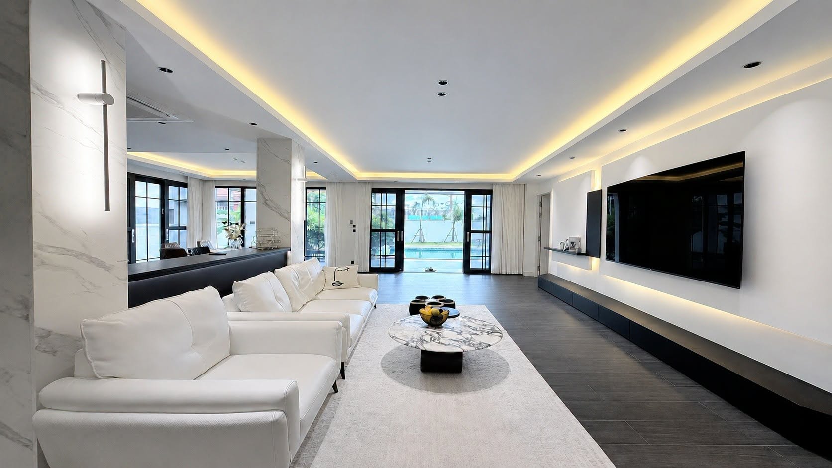 Spacious 2-Story Detached Pool Villa 5 Bed, 6 Bath 177.4 SQW. @ Pattaya Park Hill Village (Nong Yai 2)