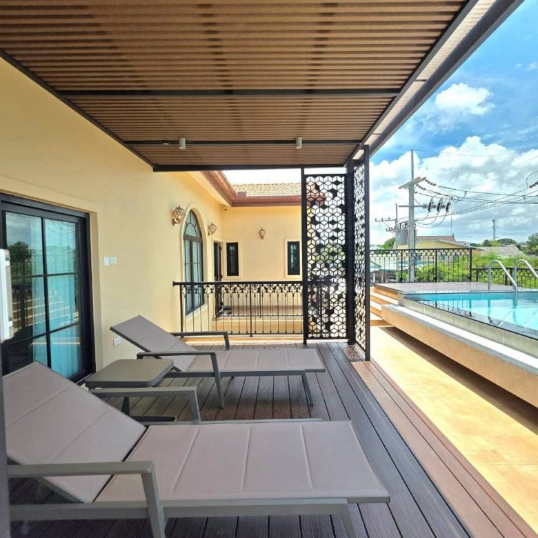Prime Location Pool Villa 5 Bed, 5 Bath 100 SQW. @ Jomtien-Chaiyaphruek, Pattaya
