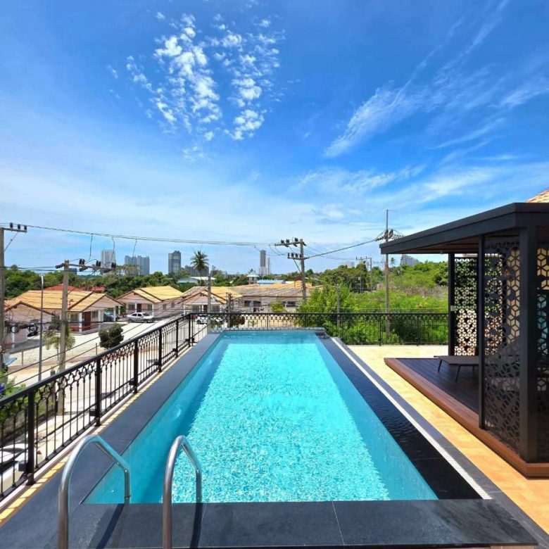 Prime Location Pool Villa 5 Bed, 5 Bath 100 SQW. @ Jomtien-Chaiyaphruek, Pattaya