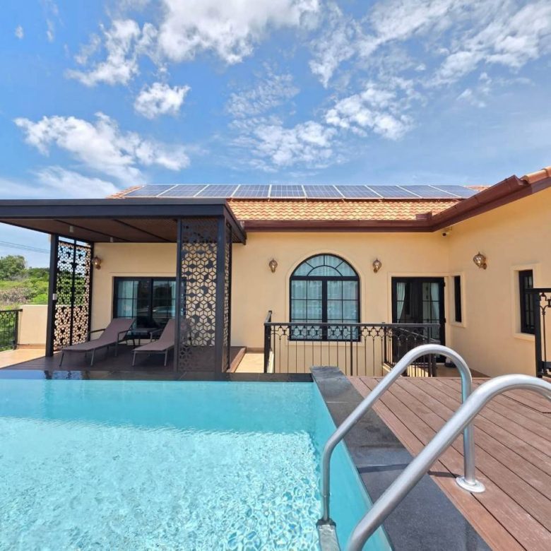 Prime Location Pool Villa 5 Bed, 5 Bath 100 SQW. @ Jomtien-Chaiyaphruek, Pattaya