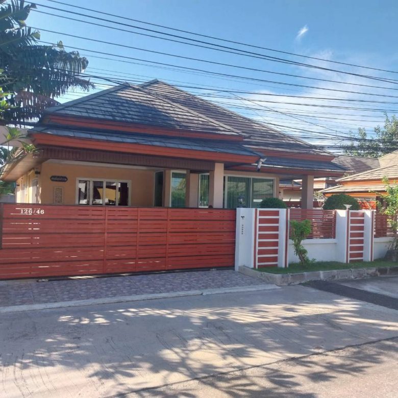 บ้านเดี่ยวโครงการคุณภาพ 3 ห้องนอน 2 ห้องน้ำ 107 ตร.ว. @ บ้านเปี่ยมมงคล