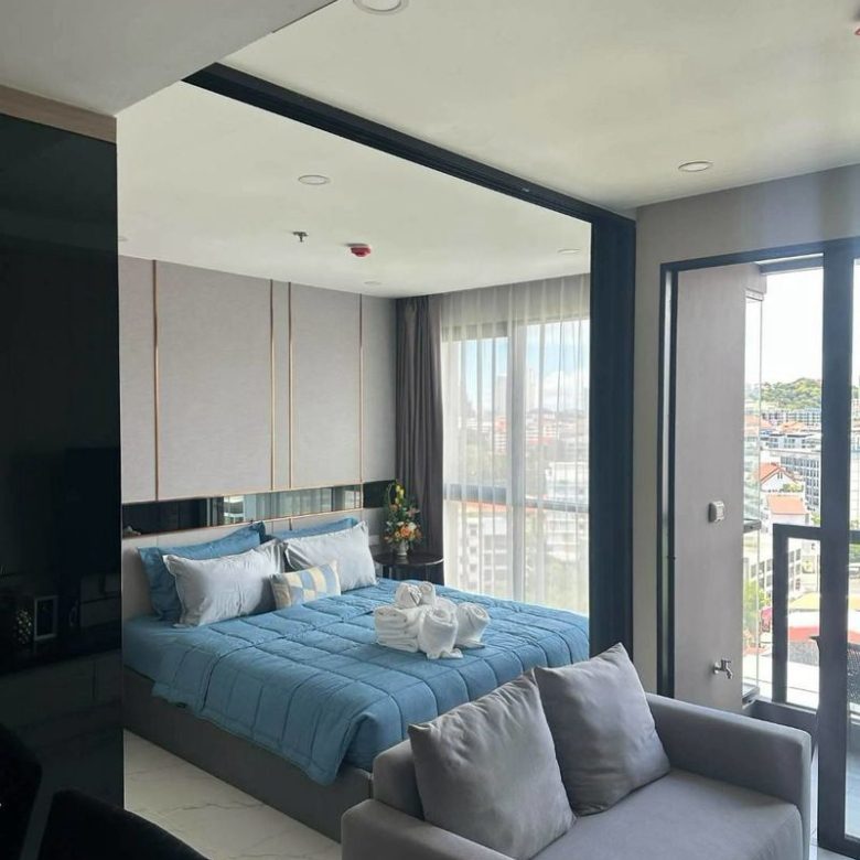 Nice Located Condo 1 Bed, 1 Bath 35 SQM. @ The Panora Pattaya, Pratumnak