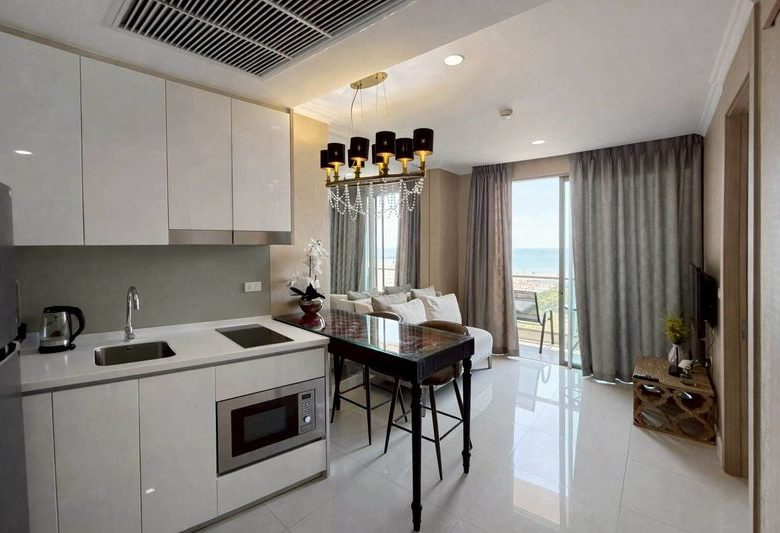 คอนโดหรู 1 ห้องนอน 1 ห้องน้ำ ขนาด 35 ตร.ม. @ Riviera Jomtien
